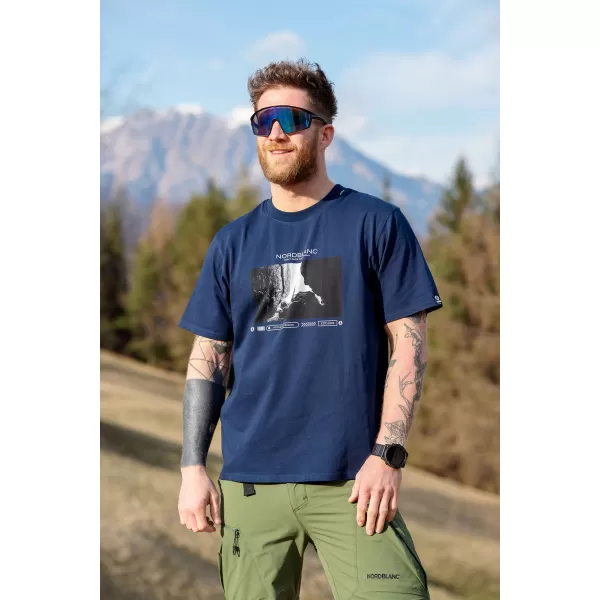  Srajca NORDBLANC ALONE NBSMT8149 MODRO 