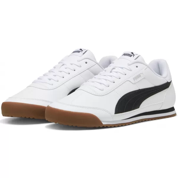  Moški čevlji PUMA TURINO II 39745202 PUMA BELA/PUMA ČRNA/SIVA 