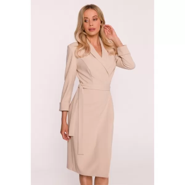  Obleka STYLOVE S415 BEŽ 