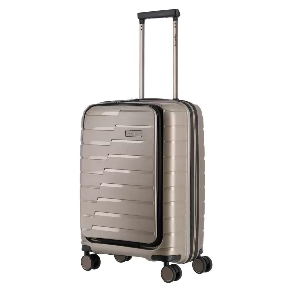  Kovček TRAVELITE AIR BASE 4W S FRONT POCKET ŠAMPANJEC 