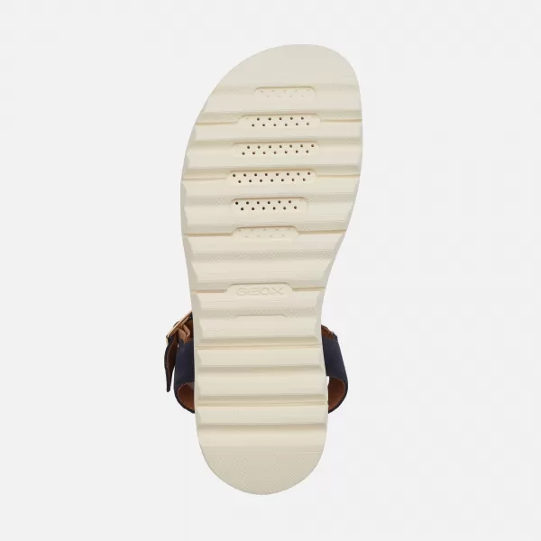  Ženske sandale GEOX XAND 2.1 S TEMNO MODRA 