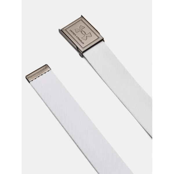 Moški pas UNDER ARMOUR M STRETCH WEBBING BELT 1383935-100 BELA 