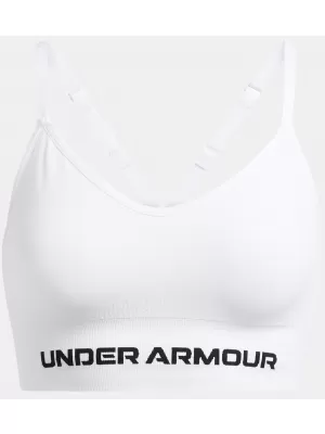 Ženski nedrček UNDER ARMOUR VANISH SEAMLESS LOW BRA 1384417-100 BELA