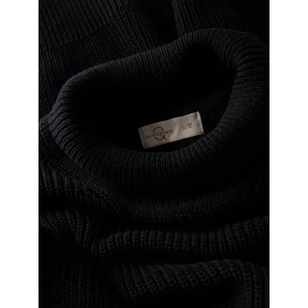  Moški pulover OMBRE OM-SWTN-0162 ČRN 