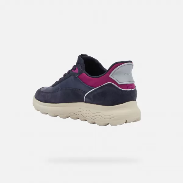  Ženske superge GEOX SPHERICA PLUS FAST IN G009589 TEMNO MODRA 