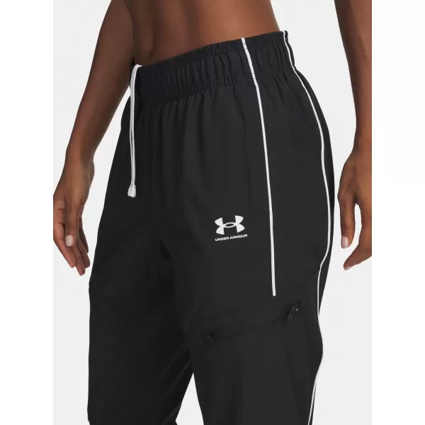  Ženske športne hlače UNDER ARMOUR UA W CHALLENGER WARMUP PANTS 6004076-001 ČRNA 