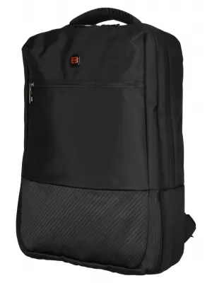 Nahrbtnik ENRICO BENETTI BERN 15 NOTEBOOK BACKPACK ČRNA