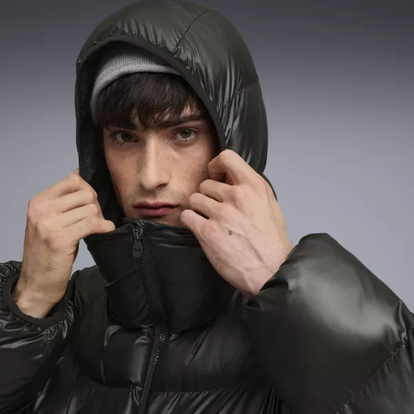  Moška jakna PUMA TECH-X PUFFER JACKET 63216201 ČRNA PUMA 