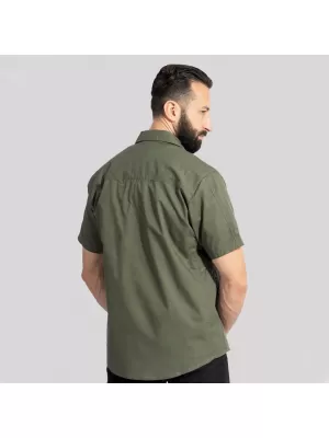 Moška srajca PENTAGON PLATO SHIRT SHORT K02019 VOLK/SIV