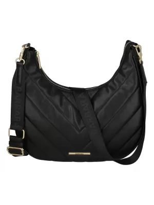 Ročna torbica TRAVELITE BARBARA COZY HOBO BAG ČRNA