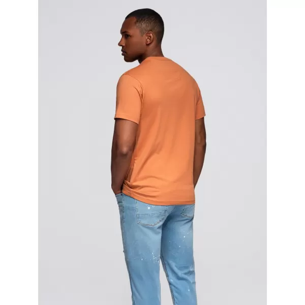  Srajca OMBRE OM-TSPT-0227 ORANŽNA 