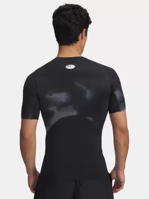 Moška majica s kratkimi rokavi UNDER ARMOUR UA HG ARMOUR PRINTED SS 1383321-003 ČRNA