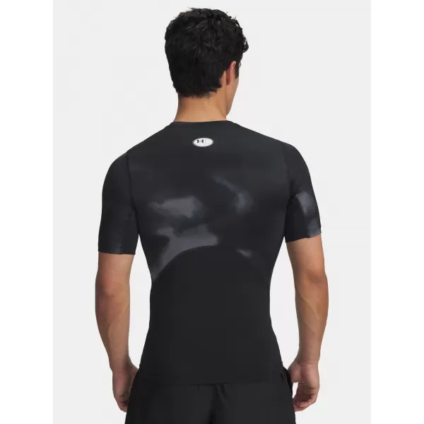  Moška majica s kratkimi rokavi UNDER ARMOUR UA HG ARMOUR PRINTED SS 1383321-003 ČRNA 