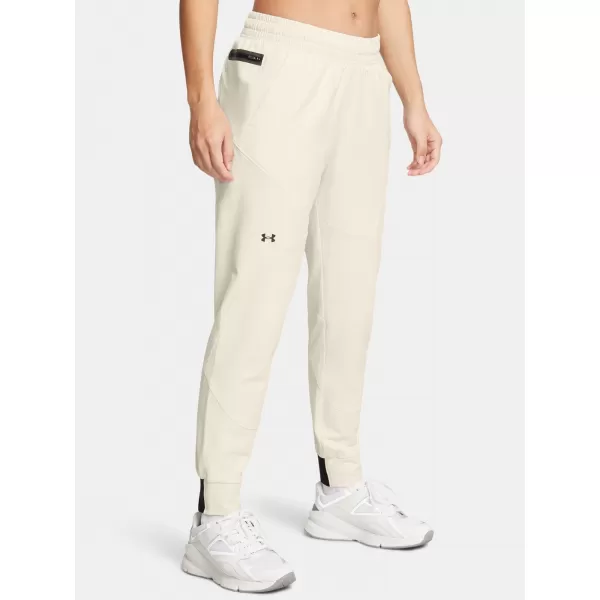  Ženske trenirke UNDER ARMOUR UA UNSTOPPABLE JOGGER 1376926-110 BELA 
