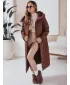 Ženska jakna DSTREET TY4927 RJAVA