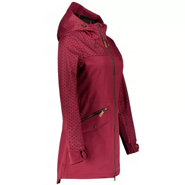  Ženska softshell jakna ALTISPORT GEMEE BORDO 