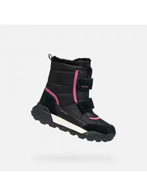 Gležnarji za deklice GEOX TREKKYUP AB J46M7E08V22C0922 ČRNA