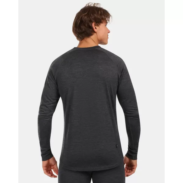  Termo -majica KILPI MAVORA TOP-M ZM0502KI ČRN 
