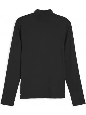 Športna majica PUMA RUN CLOUDSPUN 1/4 ZIP 52499201 ČRNA PUMA
