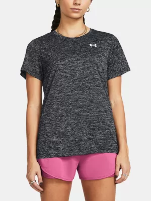 Ženska majica s kratkimi rokavi UNDER ARMOUR TECH SSC- TWIST 1384230-001 ČRNA