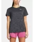 Ženska majica s kratkimi rokavi UNDER ARMOUR TECH SSC- TWIST 1384230-001 ČRNA