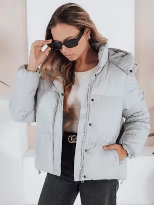 Ženska jakna DSTREET TY5190 SVETLO SIVA