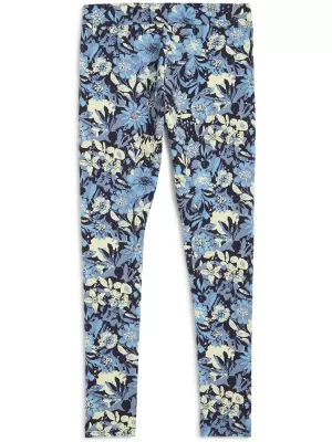 Gamaše PUMA ESS NATURE 2 0 AOP LEGGINGS 68808034 KUL MODRA