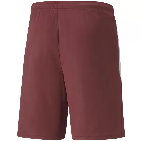  Kratke hlače PUMA TEAMLIGA SHORTS 704924_09 CORDOVAN/ CORDOVAN/PUMA BELA 