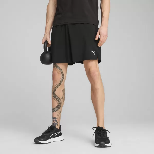  Kratke hlače PUMA M TAD ESSENTIALS 7" WOVEN SHORT 52591001 PUMA ČRNA 