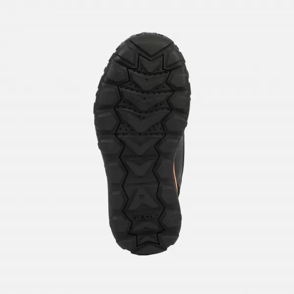 Fantovski zimski čevlji GEOX TREKKYUP B ABX J46MBE0MEMSC0036 ČRNA 