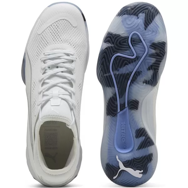  Moški čevlji PUMA ELIMINATE NITRO SQD 4 10843802 PUMA WHITE/PUMA SILVER 