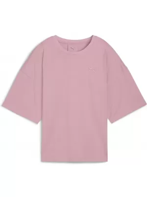 Ženska majica s kratkimi rokavi PUMA HER OVERSIZED TEE 68814865 URAVNOVEŠENA ROZA