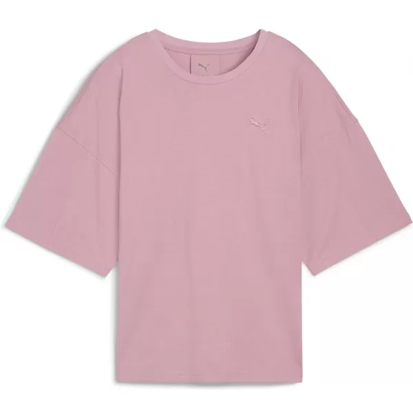  Ženska majica s kratkimi rokavi PUMA HER OVERSIZED TEE 68814865 URAVNOVEŠENA ROZA 