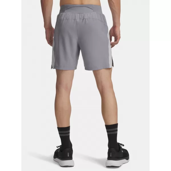  Moške kratke hlače UNDER ARMOUR UA LAUNCH PRO 7'' SHORTS 1376508-036 SIVA 