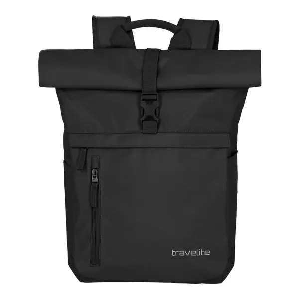  Nahrbtnik TRAVELITE Basics Roll-up Backpack ČRNA 