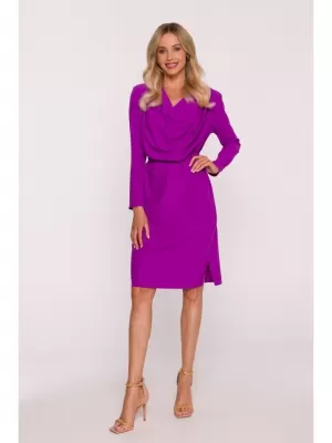 Obleka STYLOVE S428 SIVKA