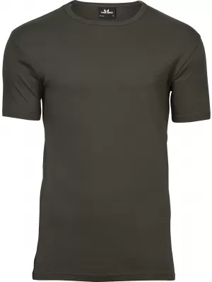 Moška majica s kratkimi rokavi TEE JAYS | TJ 520 TEMNO OLIVNO
