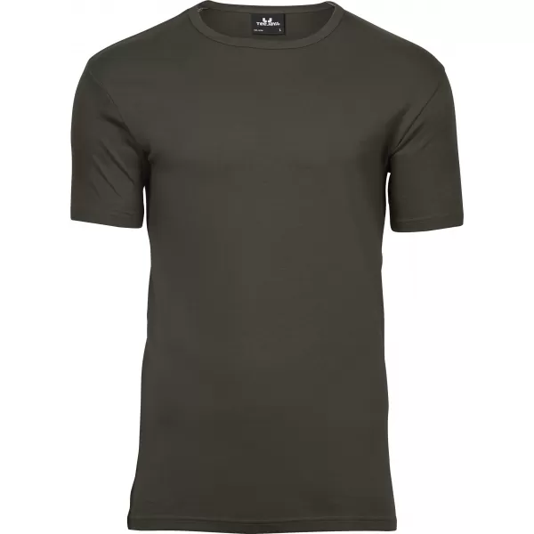  Moška majica s kratkimi rokavi TEE JAYS | TJ 520 TEMNO OLIVNO 