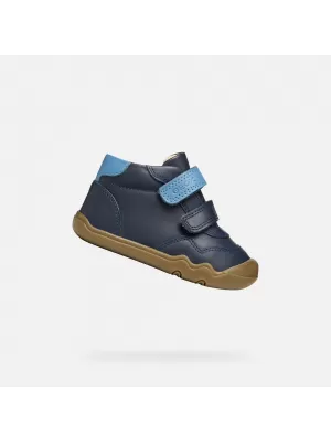 Fantje bosi GEOX STEPPIEUP B565WC00085C0700 TEMNO MODRA