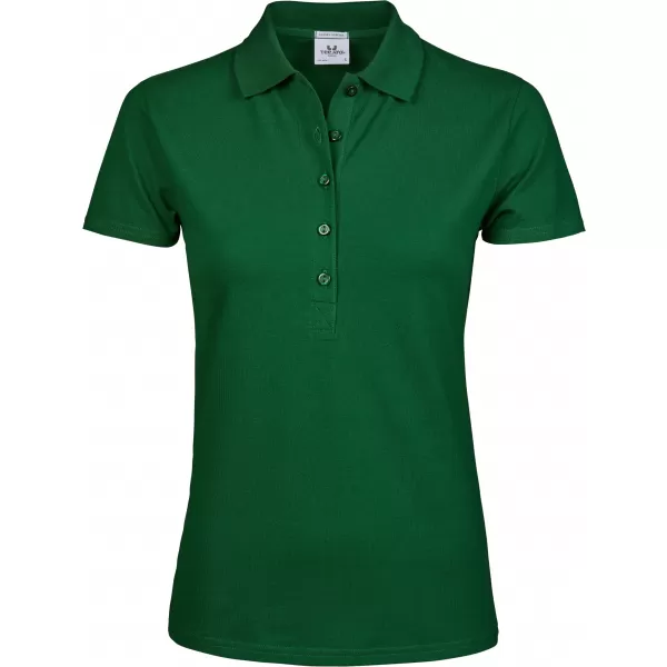  Ženska majica s kratkimi rokavi TEE JAYS | TJ 145 GOZDNO ZELENA 