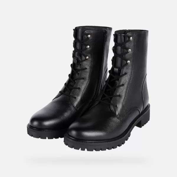  Ženski čevlji GEOX HOARA G004709 ČRNA 