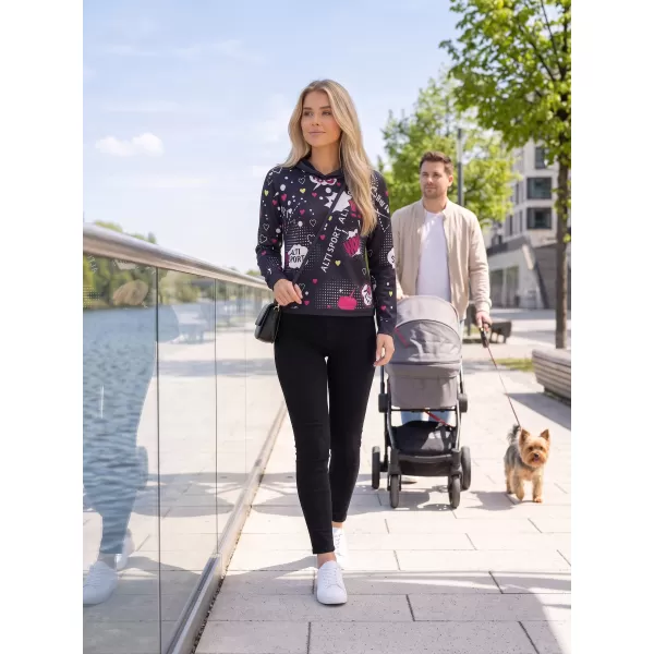  Damske trenirke ALTISPORT GILL ČRN 