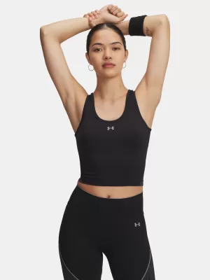 Ženski brezrokavnik UNDER ARMOUR UA VANISH SEAMLESS TANK 6000640-004 ČRNA