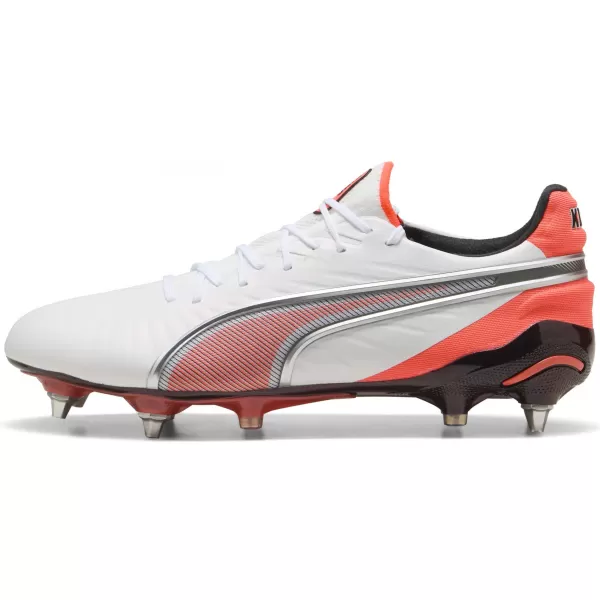  Moški nogometni škornji PUMA KING ULTIMATE MXSG 10881701 PUMA WHITE/PUMA SILVER 