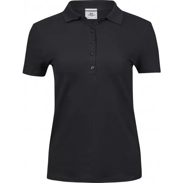  Ženska majica s kratkimi rokavi TEE JAYS | TJ 145 ČRNA 