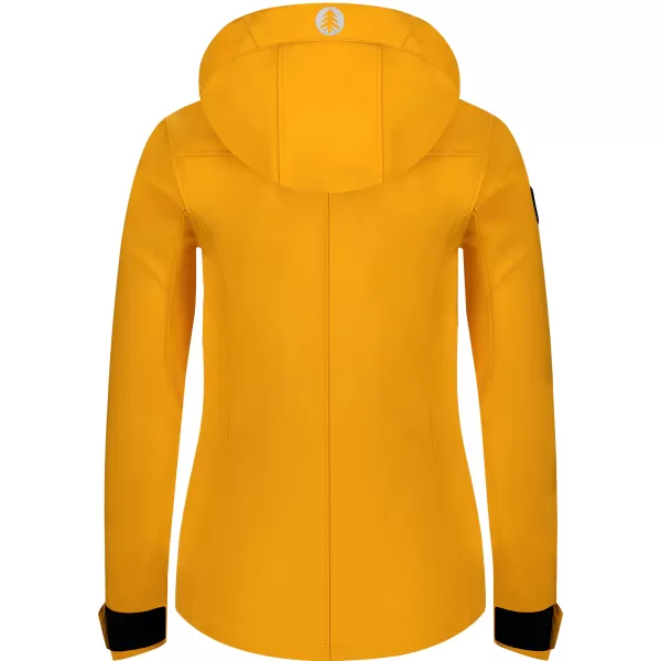  Ženska softshell jakna NORDBLANC NBWSL8131 JANTAR 