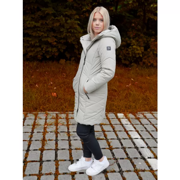  Ženski plašč ALTISPORT ONEBA BÉŽOVOZELENÁ BEŽ 