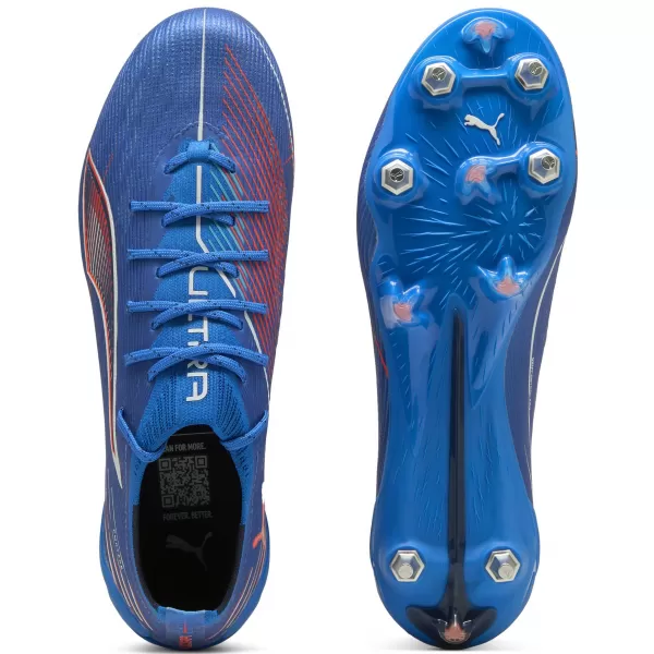  Škornji PUMA ULTRA 6 ULTIMATE MXSG 10856101 ULTRA MODRA/BELA/ŽAREČA RDEČA 