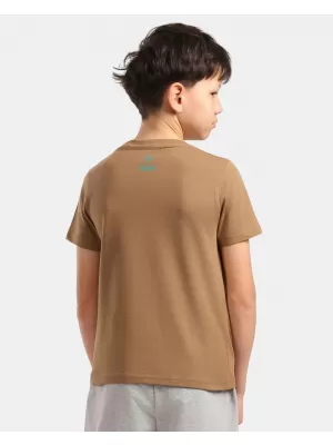 Fantovska majica KILPI ALBION-JB ZJ0302KI RJAVA