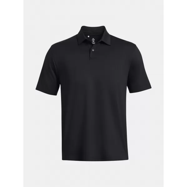  Moška majica s kratkimi rokavi UNDER ARMOUR UA T2G POLO LB 1383255-001 ČRNA 